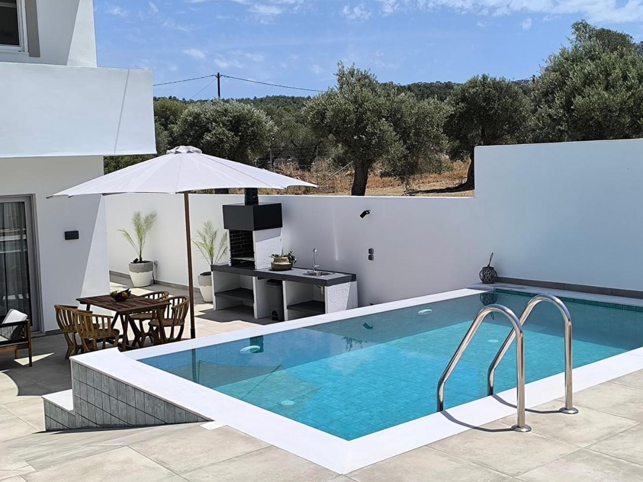 Valantina'S & Mannouel Lardos Luxury Villas エクステリア 写真
