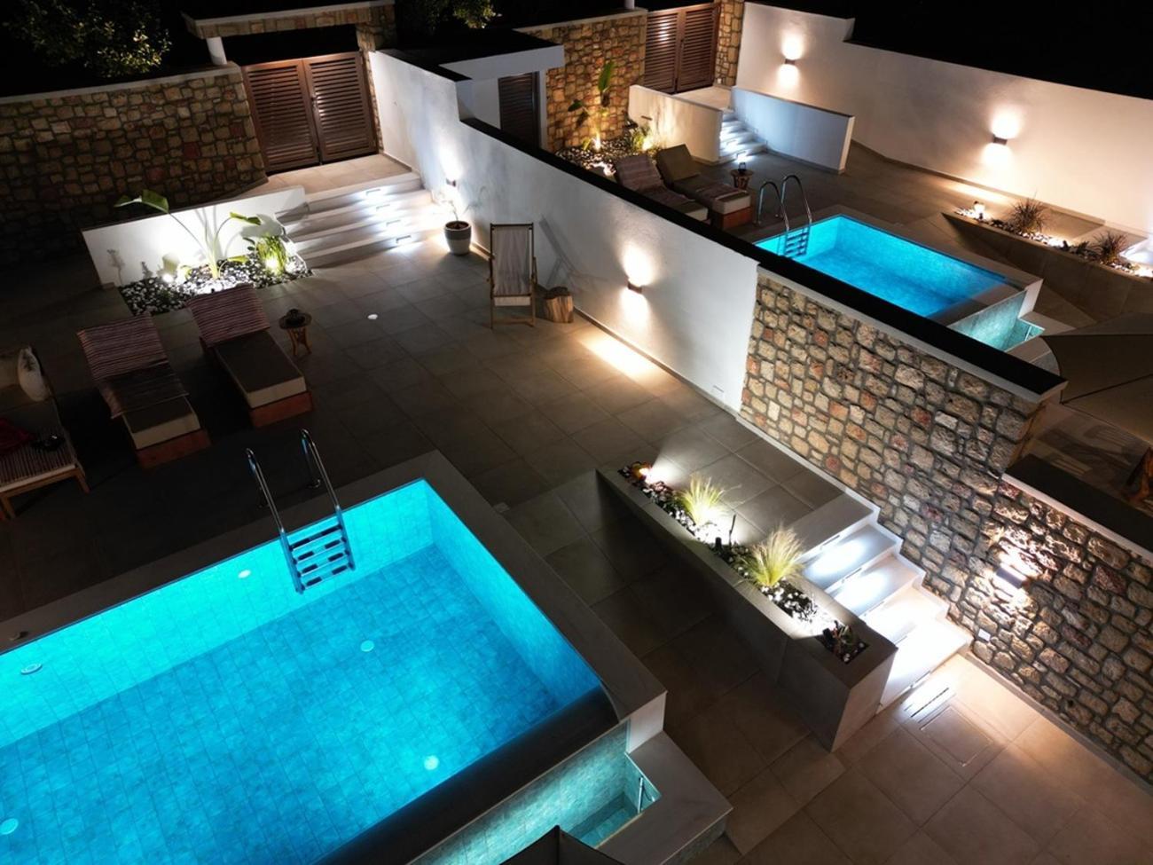 Valantina'S & Mannouel Lardos Luxury Villas エクステリア 写真